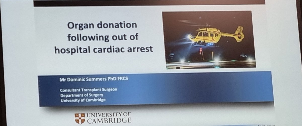 When you combine #PHEM with #organdonation you get 4 SNODs who wish they lived in Cambridge! Interested to see the results from this pilot @DominicMSummers and @CUH_NHS are doing to increase kidney transplantation from #OOHCA & #uncontrolledDCD #ECMO #kidneytransplant #study