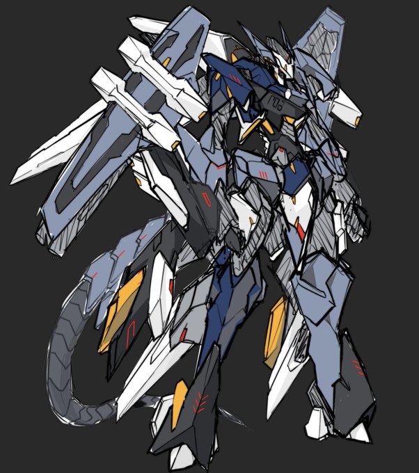 「looking ahead mecha」 illustration images(Latest)