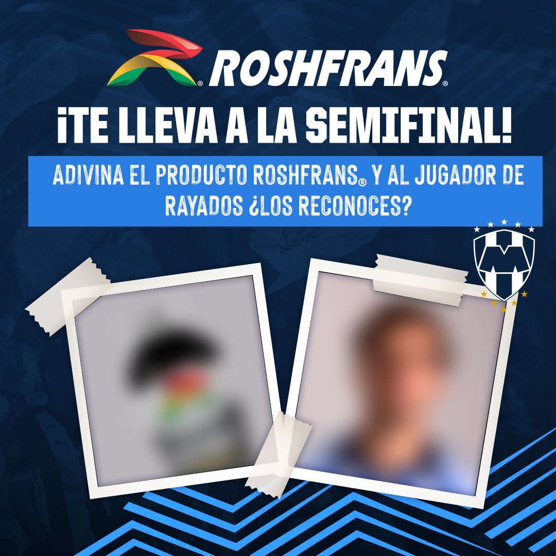 🤠| ¡Atención, @Rayados ! Roshfrans®️ tiene 3 kits: 🎟️ dobles + 👕 jersey autografiado 1️⃣Dale ❤️, RT y sigue a @RoshfransMX 2️⃣Comenta las respuestas correctas 3️⃣Usa #RoshfransEnLaLiguilla y #ArribaElMonterrey ¡Un jurado elegirá a los GANADORES! 🥳🎉 TyC: lc.cx/Qa8U58