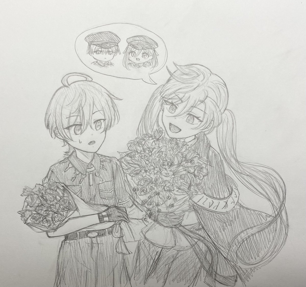 #5月15日はエスの日
#ミルグラムファンアート 

『歴代看守達からのプレゼント』