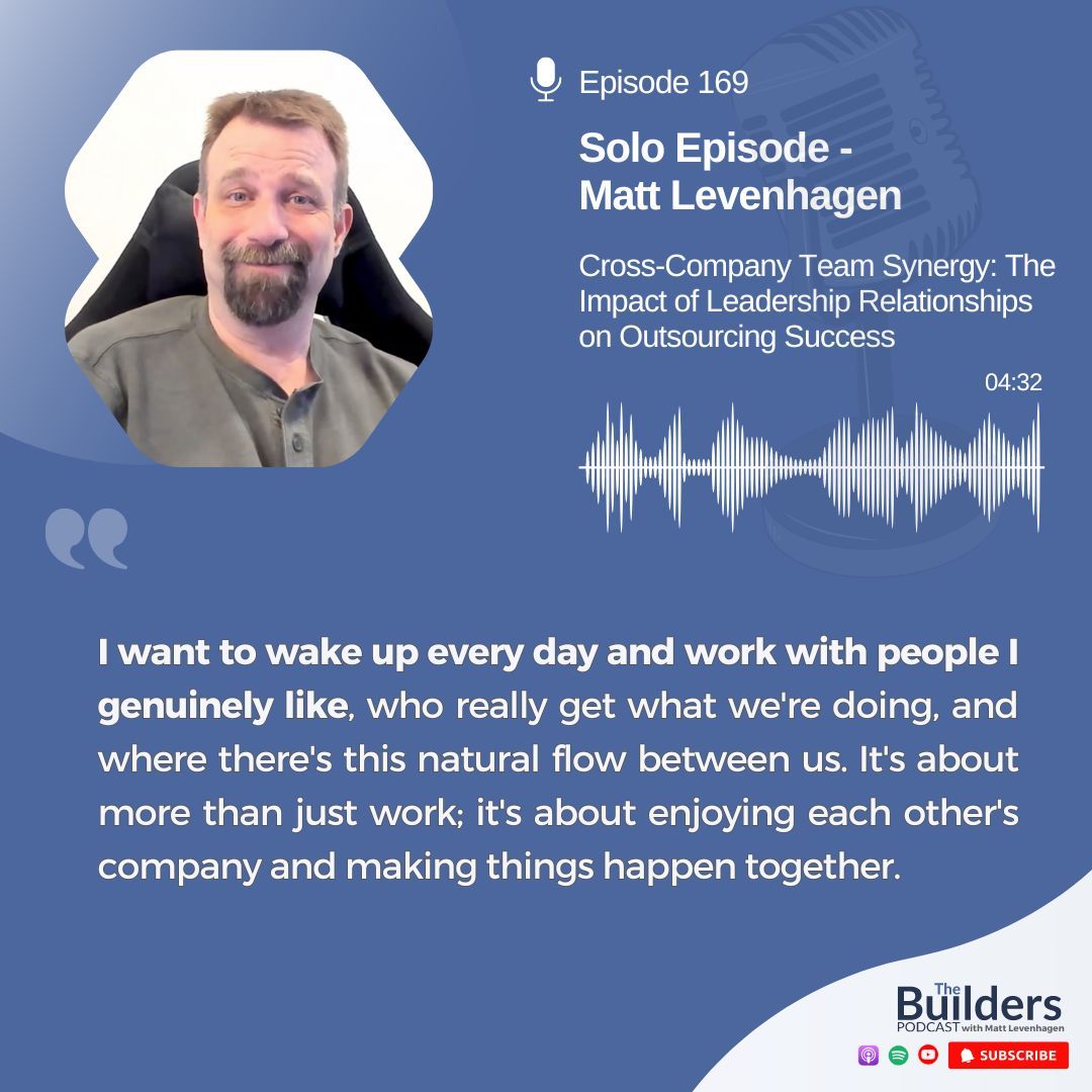 One of my best agency decisions? Handpicking my team, partners, and clients. Seeking those who share my vision fosters collaboration and joy. 

It's about more than skills—it's synergy and shared dreams. 

#peoplematter #collaboration #entrepreneurship