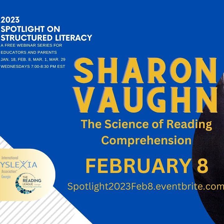 KTL highly recommends this free, archived webinar with Dr. Sharon Vaughn, 'The Science of Reading Comprehension,' sponsored by the IDA of GA. Sharon is a leading researcher in our field and one of those rare researchers who helps link research to practice: buff.ly/3UFvtc9