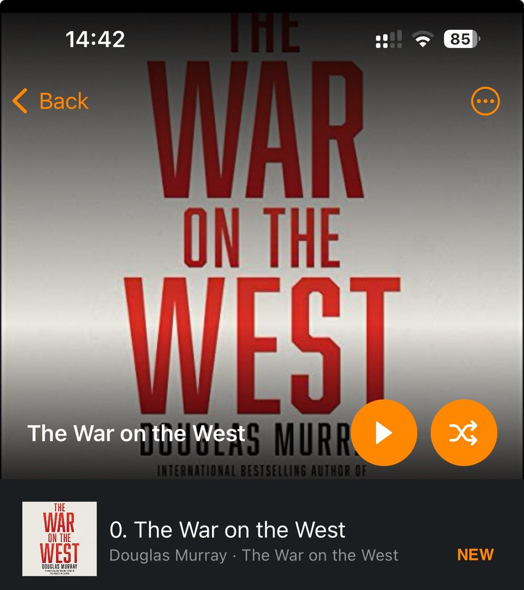 Nu The War on the West van @DouglasKMurray aan het luisteren / lezen.

Aanrader!