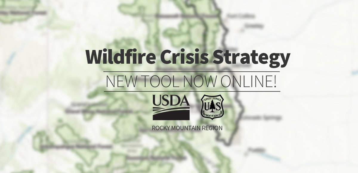 Since the CO Front Range Landscape was identified as part of the Wildfire Crisis Strategy, @PSICC_NF and @usfsarp have been hard at work to reduce wildfire risk. We are proud to introduce a new tracking tool that shows past, current and future projects: experience.arcgis.com/experience/bd1…