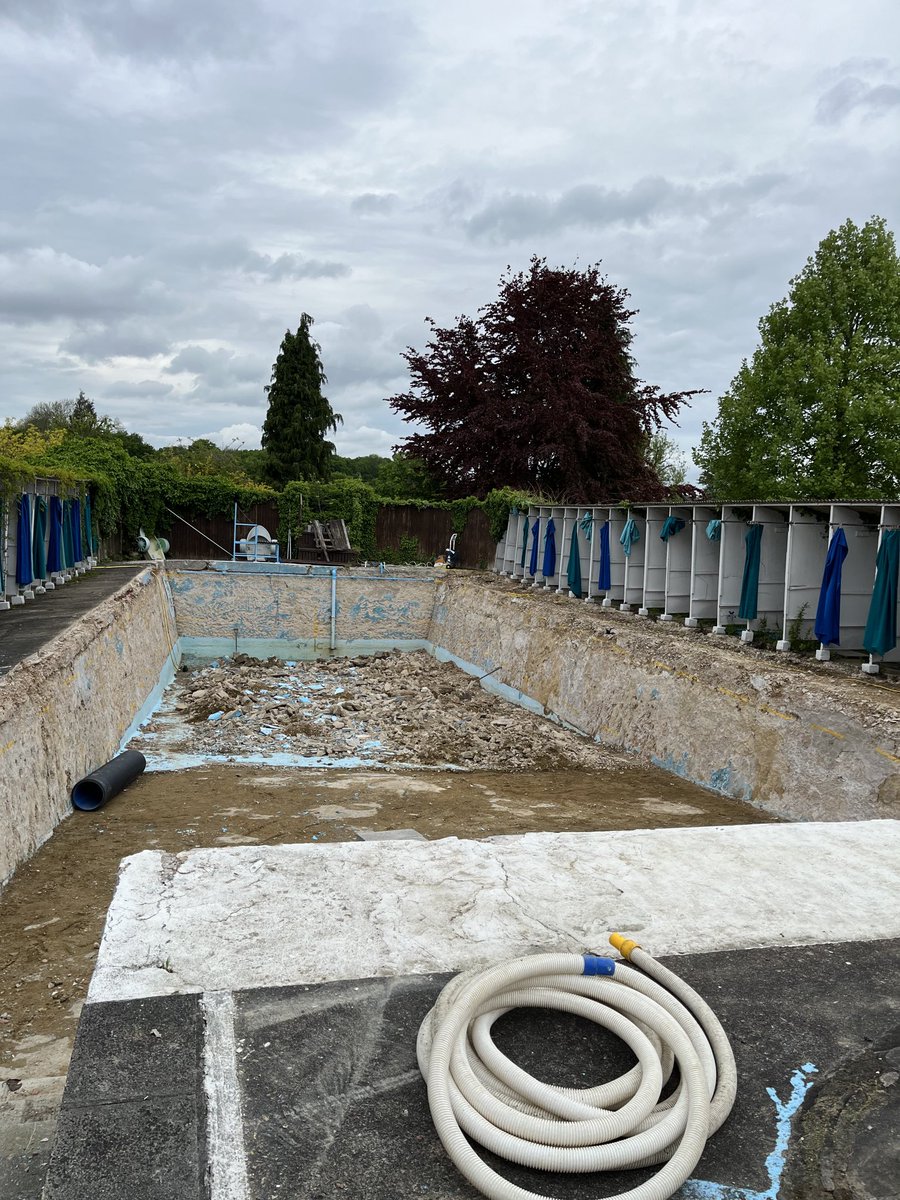 The 90th birthday refurbishment is coming along…