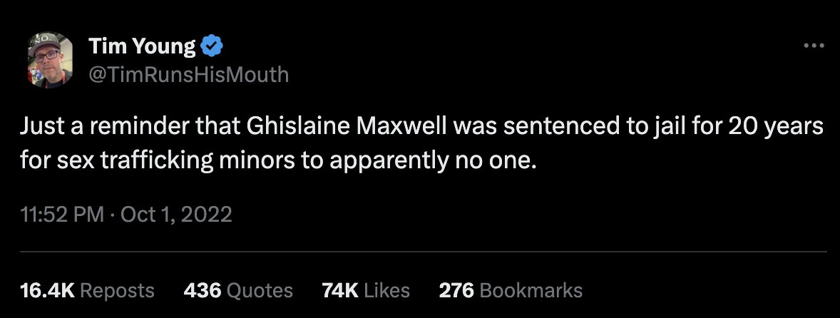#TornadoCash Alexey Pertsev found guilty of money laundering, but no actual launderers are charged. Punishing 'facilitating criminal activity' instead of real criminals reminds of 'Ghislaine Maxwell sentenced to 20 years for sex trafficking minors to apparently no one'? Good🧵👇
