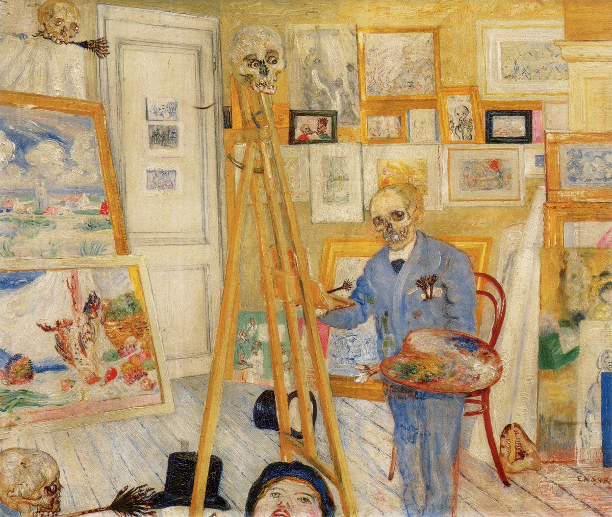pachevsko's tweet image. #JamesEnsor #EnsorJames