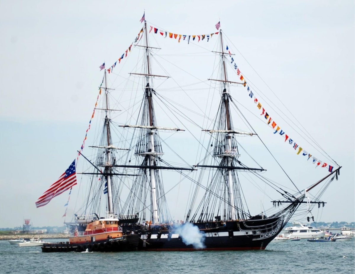 USS Constitution is scheduled to go underway this Friday, May 17th, from Charlestown Navy Yard at 10:00 a.m.
We will fire a 21-gun salute viewable from Fort Independence on Castle Island at approximately 11:30 a.m.