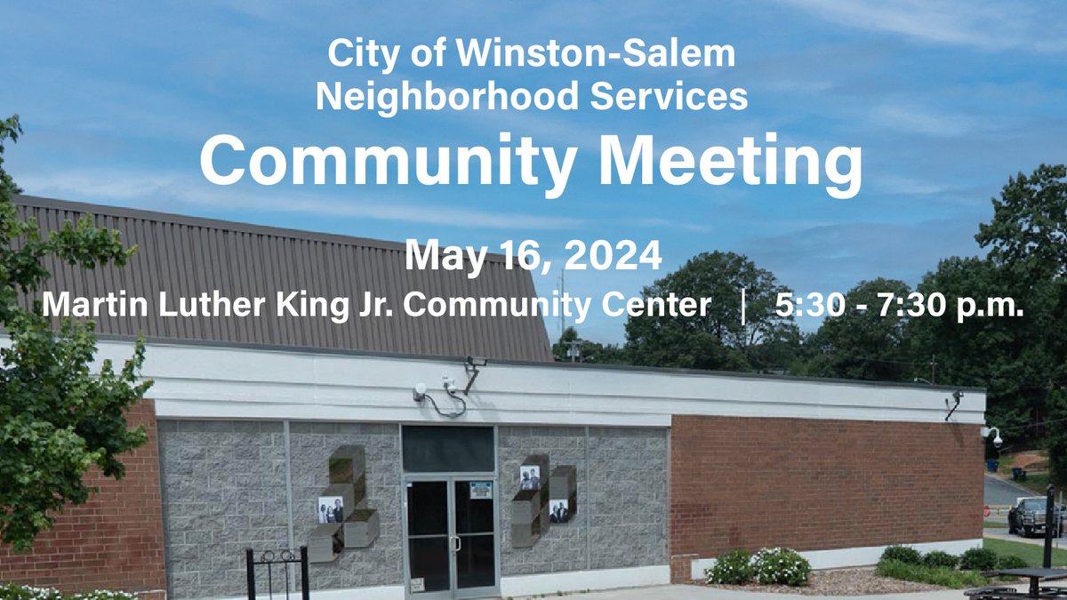 Stay Informed: The city is inviting residents to attend community meetings to learn about housing services, programs to build stronger neighborhoods and the Transforming Urban Residential Neighborhoods (TURN) Program. View details here: cityofws.org/CivicAlerts.as….