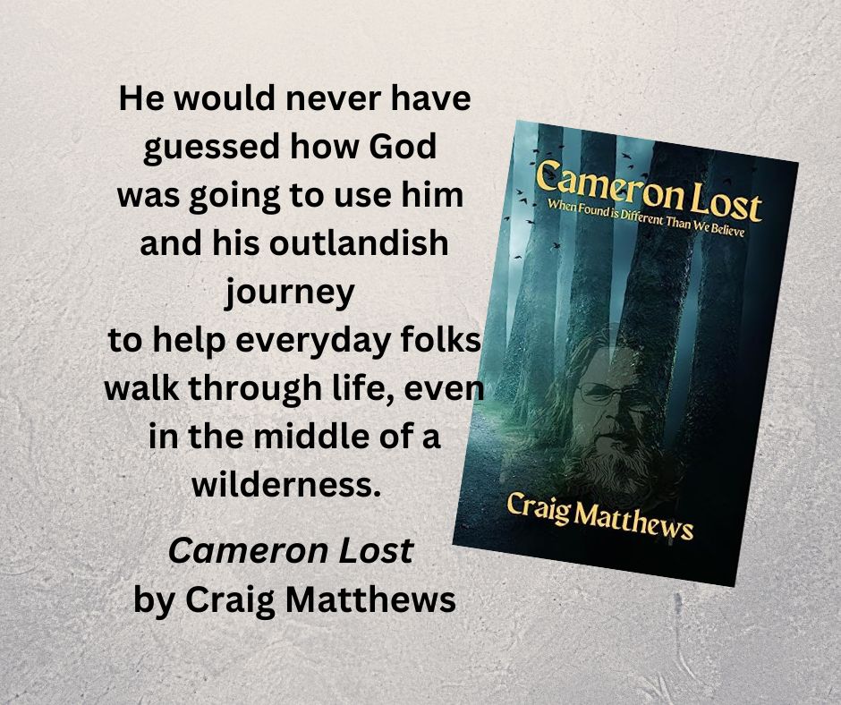 Compelling characters wrestle with their beasts, their demons, even while attempting to forgive and encourage others. Cameron's journey through his misery takes him on a real one, hiking and hiding in Michigan’s Upper Peninsula.