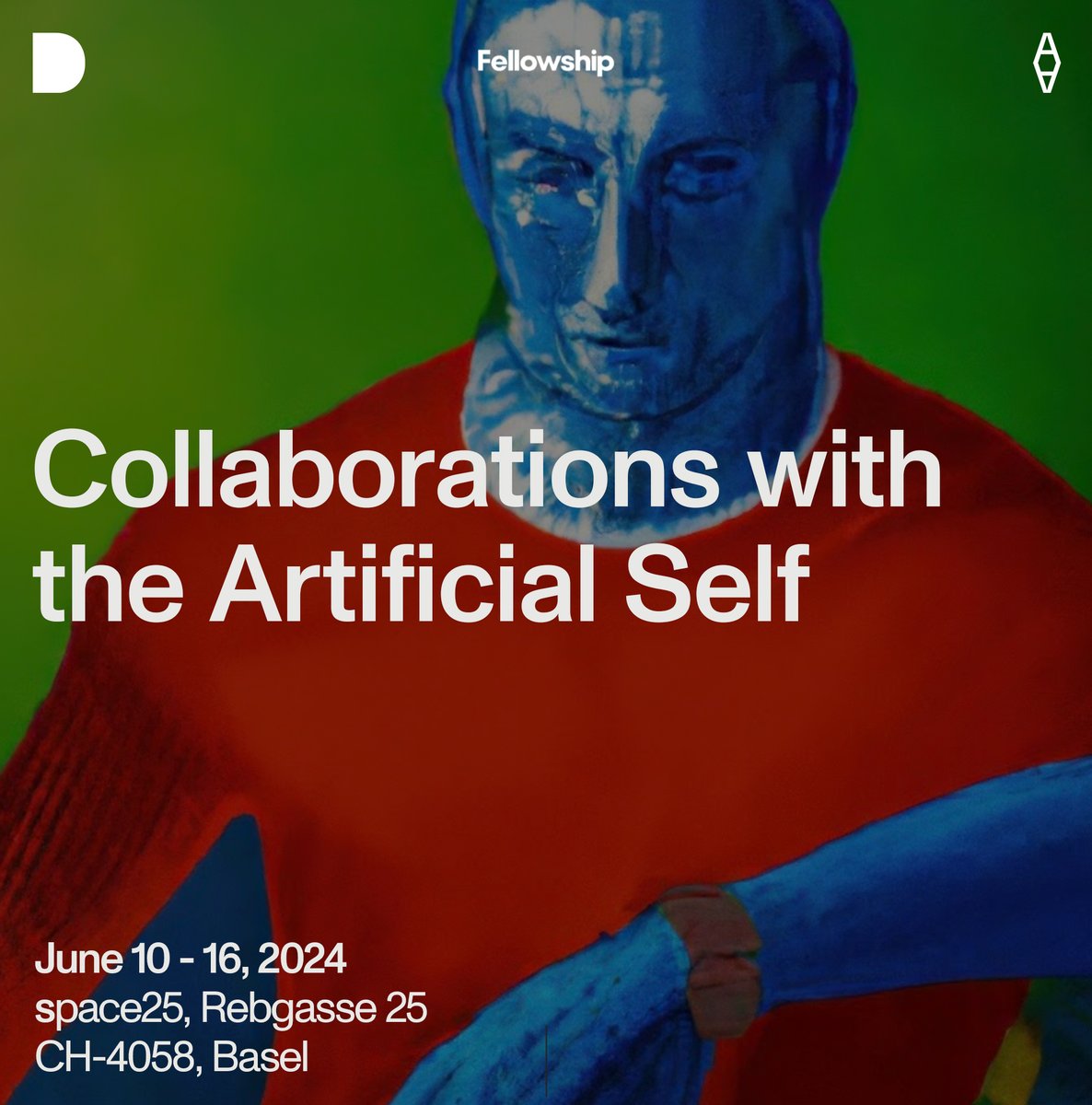 Presenting: Collaborations with the Artificial Self Join us at Fellowship’s most ambitious exhibition to date, opening during Art Basel from June 10-16 at space25 in Basel, Switzerland. Explore the evolution of AI in art, from the 2010s deep learning revolution to today's
