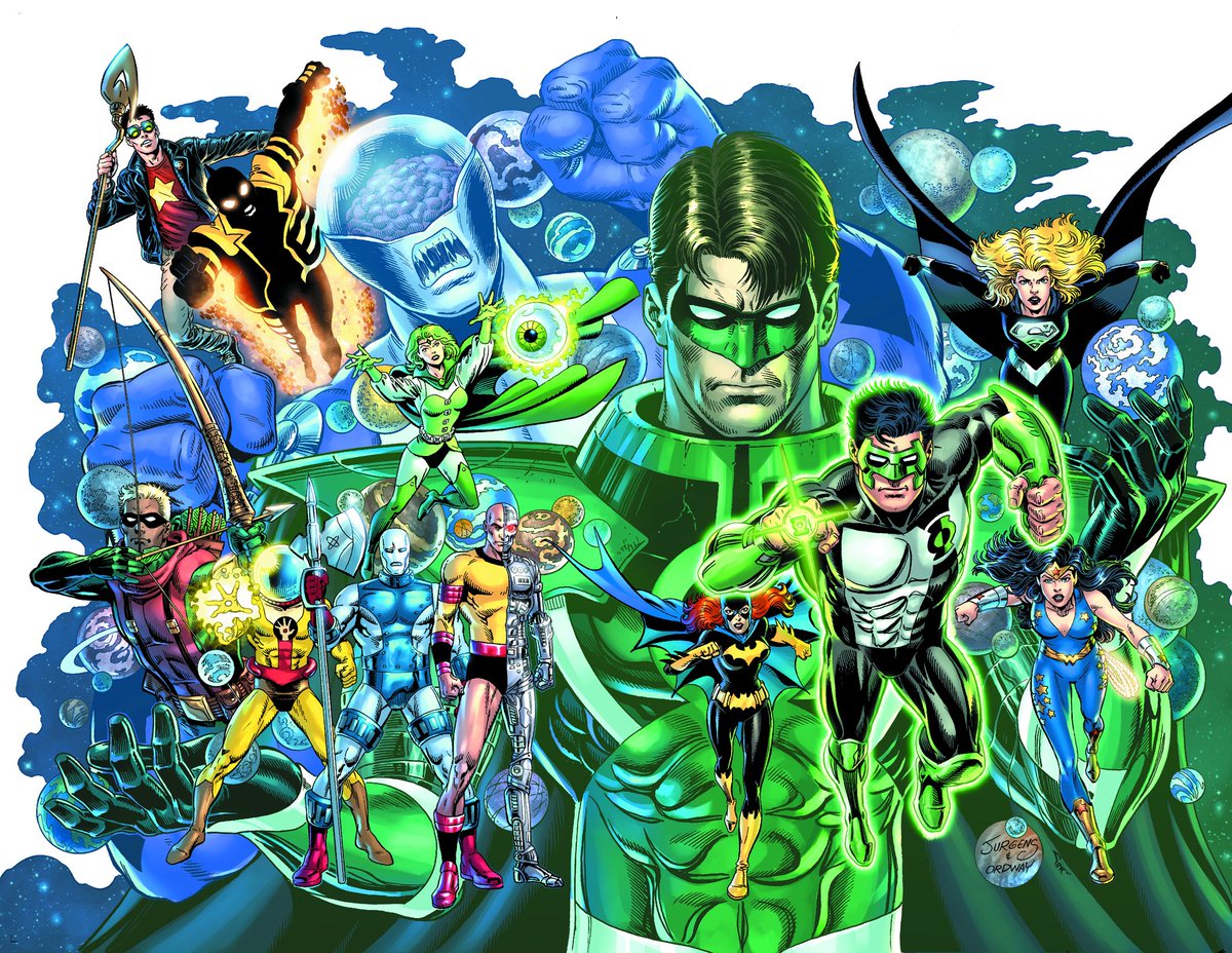 Co-writing with my pal @thedanjurgens, this Zero Hour/Emerald Twilight 30th Anniversary Special is a big Kyle Rayner story with art by Dan, @RealBankster, @kelleyjonesart, Tom Grummett, @JerryOrdway, Paul Pelletier, @MrHowardPorter. 80 pages in August. comicbook.com/comics/news/dc…