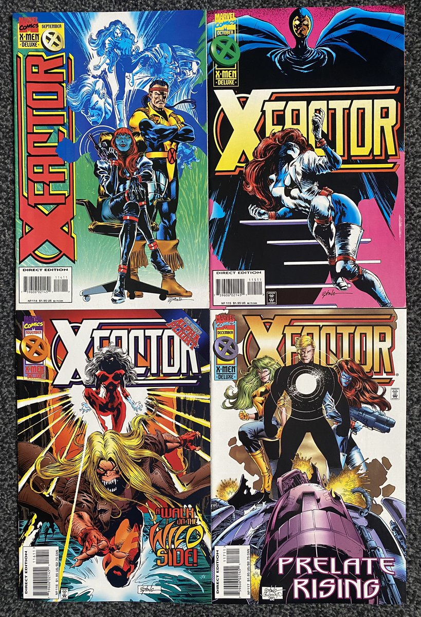 Afternoon X-Factor vol 1 comic reads, with some nice Epting covers #XFactor