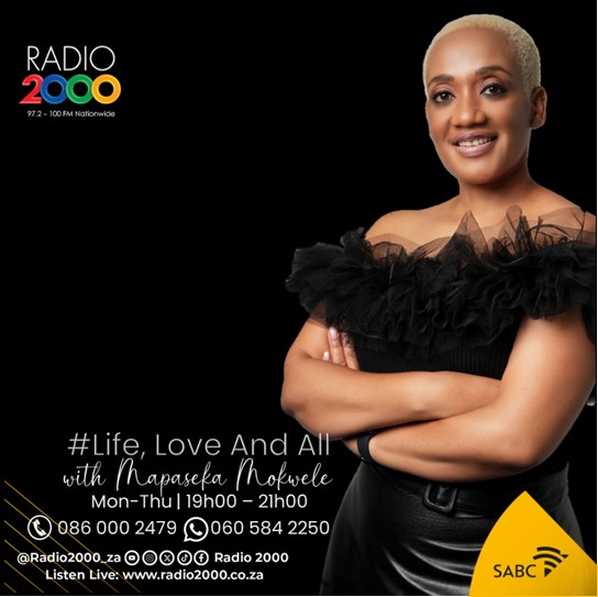 #lifeloveandall @mapasekamokwele 7-9pm
7pm #relationshiptuesday #Marriage101  
Respect vs Disrespect
What is the most disrespectful experience u faced in your relationship? & How to build #respect pillars. 
8pm #mindbodyandsoul #coloncancer #monkeypox
#Radio2000