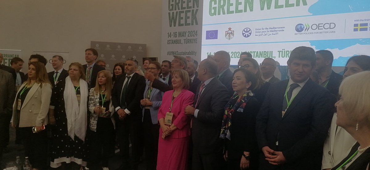 Ms. Tatjana Hema, UNEP/MAP Coordinator, taking part in the #MedGreenWeek High-Level Panel, recalled the ongoing revision of the Mediterranean Strategy for Sustainable Development as an opportunity to promote Green transition and advance national and regional SDG implementation.