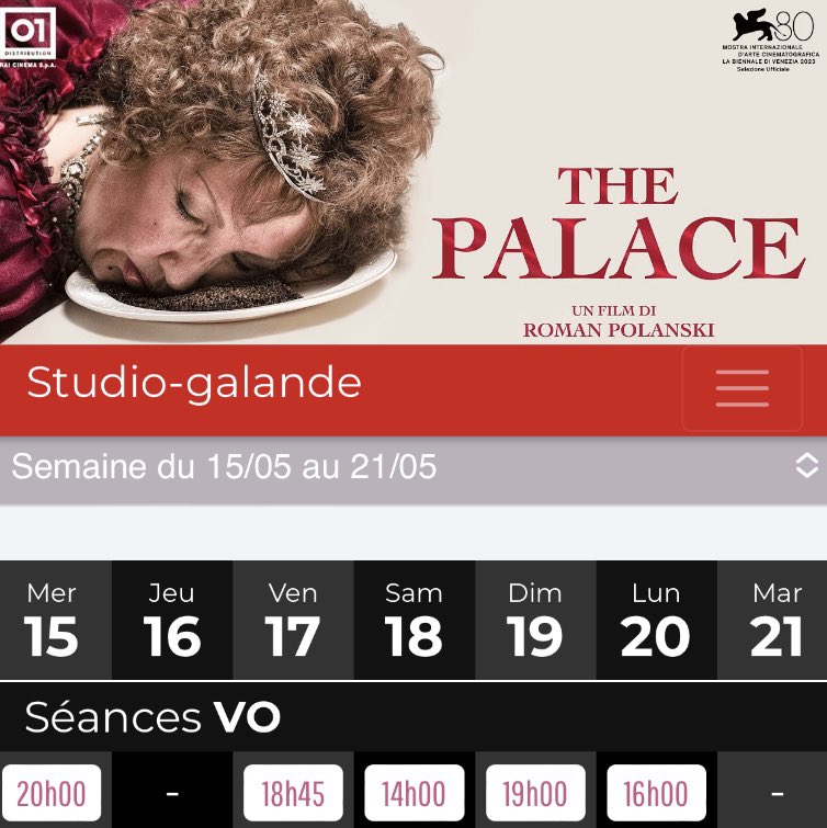 Le 23ème film de Roman Polanski va sortir demain dans… 1 salle à Paris avec… 5 séances dans la semaine. 82 salles en France. Sans avant-première. Sans affichage. Sans promotion. #CancelCulture