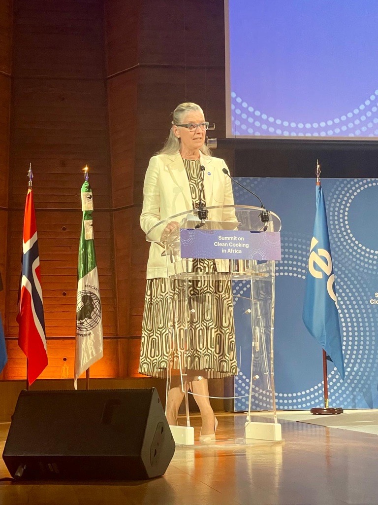 "Let us seize this moment and commit ourselves to nothing less than a #CleanCooking revolution, one that leaves no one behind."

CCA CEO <a href="/DymphnaVDL/">Dymphna van der Lans</a> opens the #CleanCookingSummit session on catalyzing multi-stakeholder partnerships.

Join the livestream: ow.ly/RJIO50REVjO