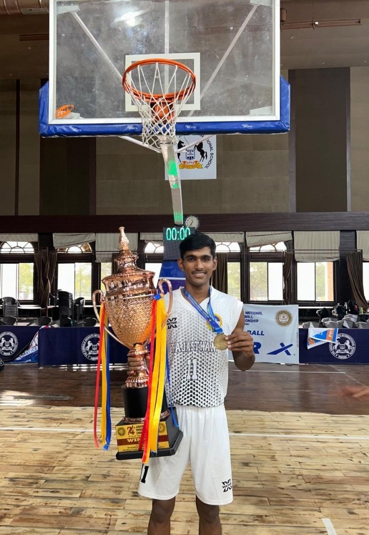 Finally Rajasthan U19 Junior Basketball National Team Gold Medal Very Very Congratulations Mahaveer Sodha Barmer And Rajasthan Team🥇🏀