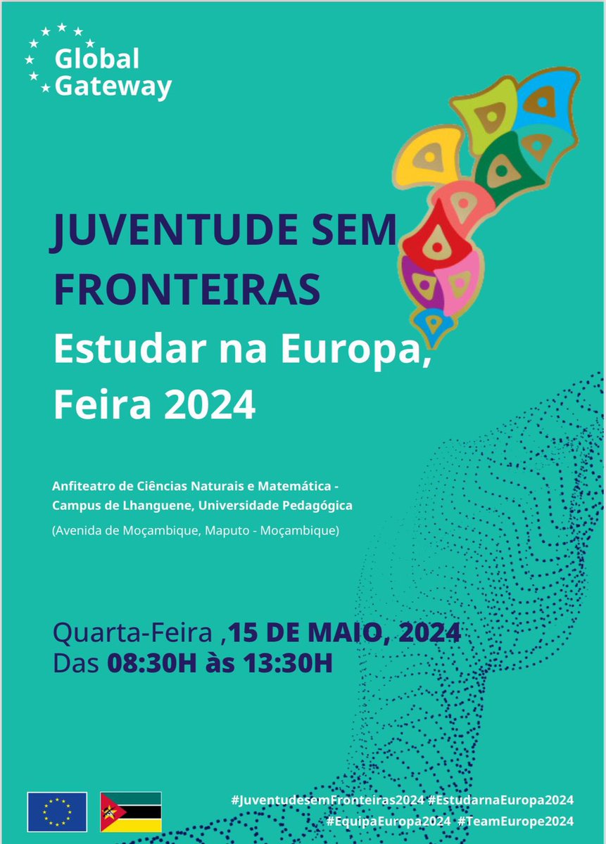 Join us tomorrow from 8:30 AM to 1:30 PM at the EU Academic Fair at the University Campus of Universidade Pedagógica de Maputo - UPM. We will be sharing information about 🇮🇪's fellowship programme. Don't miss out! #irelandinmozambique #irishfellowshipprogramme #StudyInIreland
