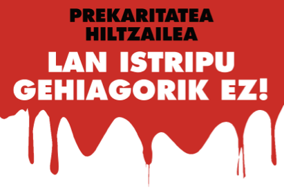 ⚠️ Lan istripuan zendu den garraiolari nafarraren kasuaren aurrean, sektorean prebentzio neurriak ezartzea premiazkoa dela azpimarratu dugu Atzo gertatu zen ezbeharra, 51 urteko Lizarrako langilea gidatzen ari zen kamioia iraulita 🔗 labur.eus/0bly7