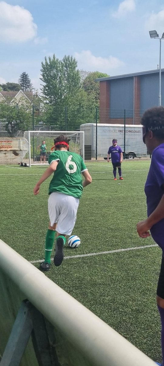 Well done to the Irish Blind Football team for competing at the Brian Aarons Cup on Saturday 👏 A super showing from the team. A come and try session is taking place from 1-2pm on 25th May in UCD as part of #MayFest24. Get your tickets today 👉visionsports.ie/mayfest/