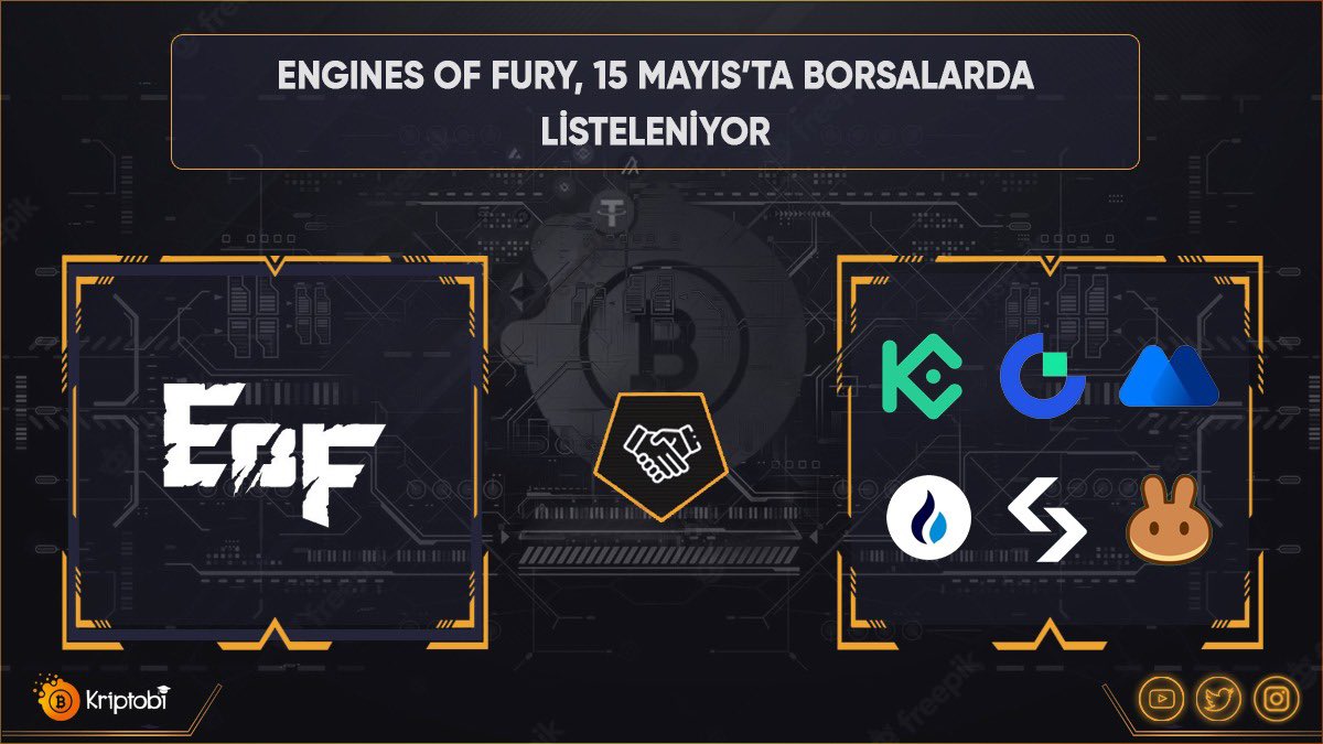 📌ChainGPT ve Apeterminal gibi son dönemin popüler launchpad platformlarında IDO yapan Gamefi projesi @EnginesOfFury $FURY yarın listeleniyor. ▫️Piyasa biraz kötü yoksa harika performans sergileyecek bir projeydi diyebilirim. Borsalarda gayet güzel. ▫️Piyasa düzelse Nyan vs.…