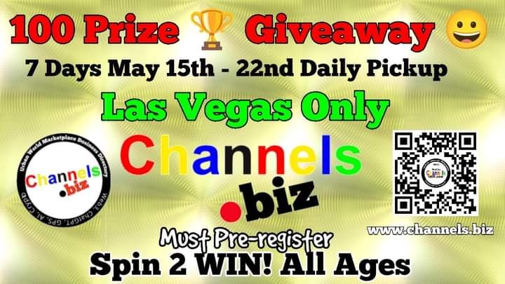 🎉 Don't Miss Out on the Club Kids Inc. and Channels.biz 100 Prize Giveaway in Las Vegas! 🎉Attention Las Vegas residents of all ages! 🌟 💫

channels.biz/events/club-ki…

#Giveaway #Prize #ClubKidsInc #ChannelsBiz #LasVegas #Spin2Win