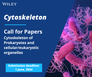 #Callforpapers! If you work on the #microbial #cytoskeleton we have a #Specialissue for you! Submission deadline is June 1, 2024. Submit today. It is #FREE to #publish in CYTOSKELETON @CytoskelJournal. #cell #science #cellbiology