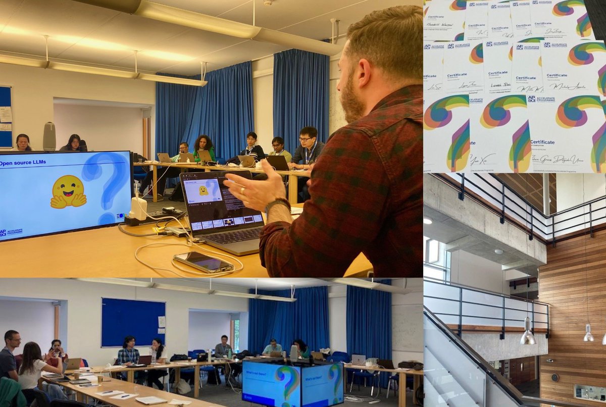 Thanks to everyone who joined us for today's LLM workshop <a href="/Cambridge_CL/">Cambridge Computer Science</a>. Participants have explored LLMs, augmentation, quantization, ethics &amp; next steps for implementing them in their own research. Find out more and try our code for yourself: bit.ly/4dTaPOL