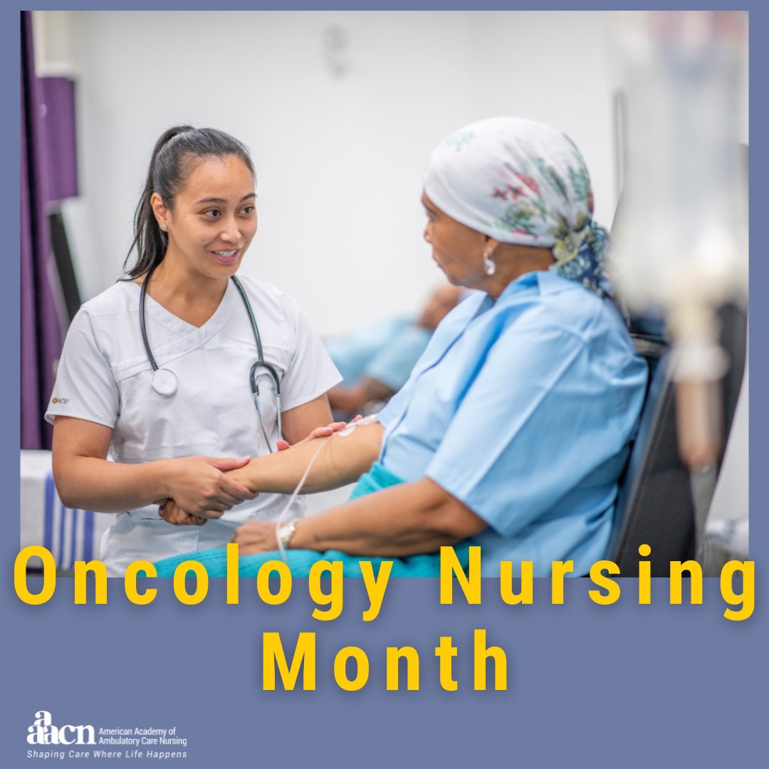 Every May we celebrate Oncology Nursing Month. This month recognizes the vital contributions of oncology nurses to patient well-being and the fight against cancer. 
#oncologynursingmonth