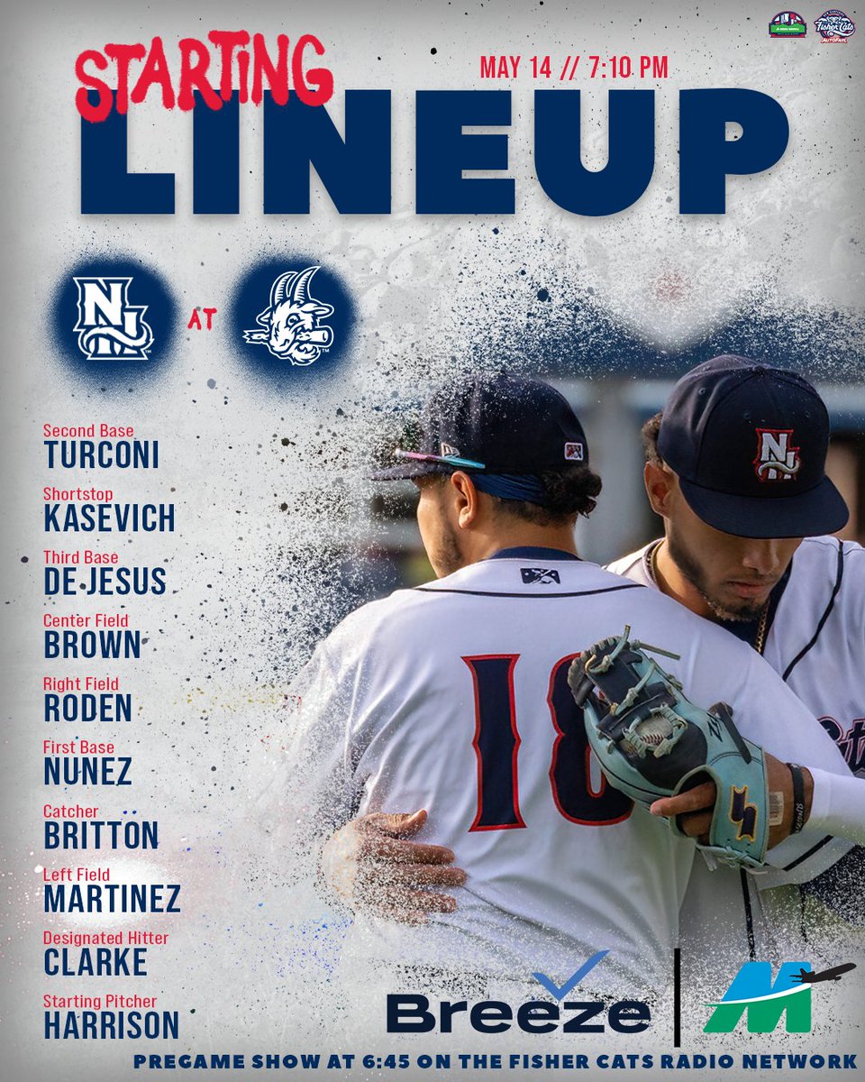 Energized for a six-game series at the Dunk ⚡️⚡️

Pregame w/ @ChrisJared01 at 6:45 ⬇️⬇️
📻 milb.streamguys1.com/new-hampshire

#ScratchingtheSurface