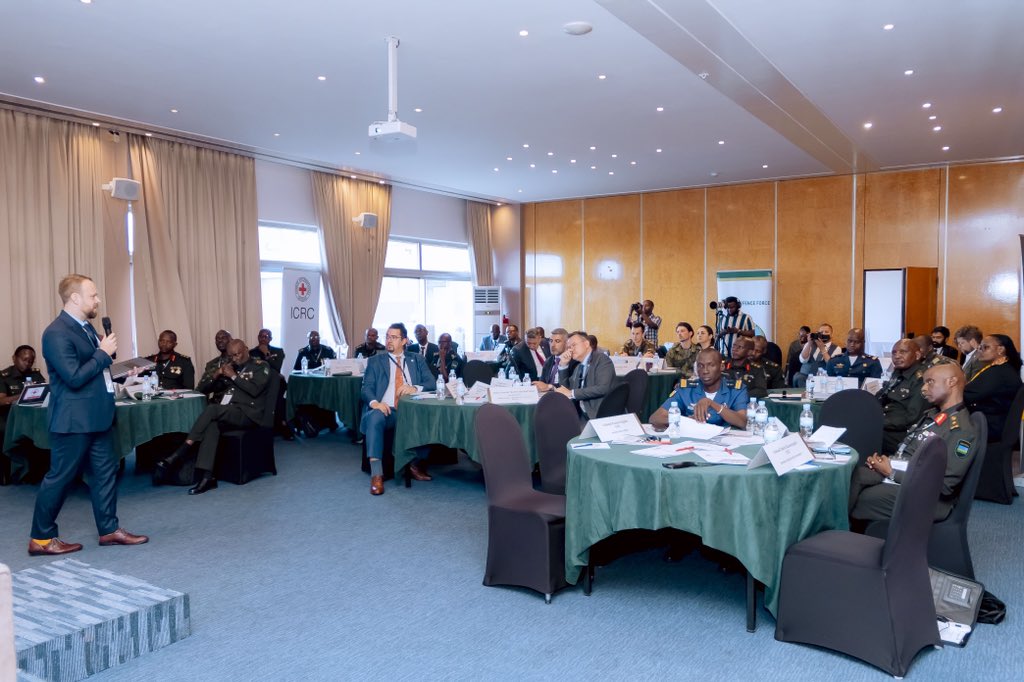 ICRC_rw's tweet image. During the workshop on International Humanitarian Law #IHL & New Technologies that kicked off today in #Rwanda, @PYoussefICRC urged participants to adapt #humanitarian legal frameworks to modern challenges & foster collaboration to protect human life & dignity.
#IHL
#IHLNewTech
