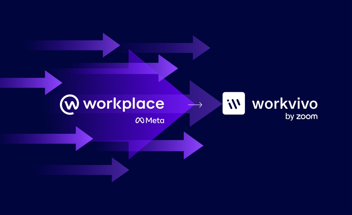 Today, @Meta announced that it is discontinuing Workplace, its employee engagement platform, and Workvivo by Zoom has been named as its only preferred partner for customers to transition to.

Read more: workvivo.com/workplace 

#EmployeeExperience