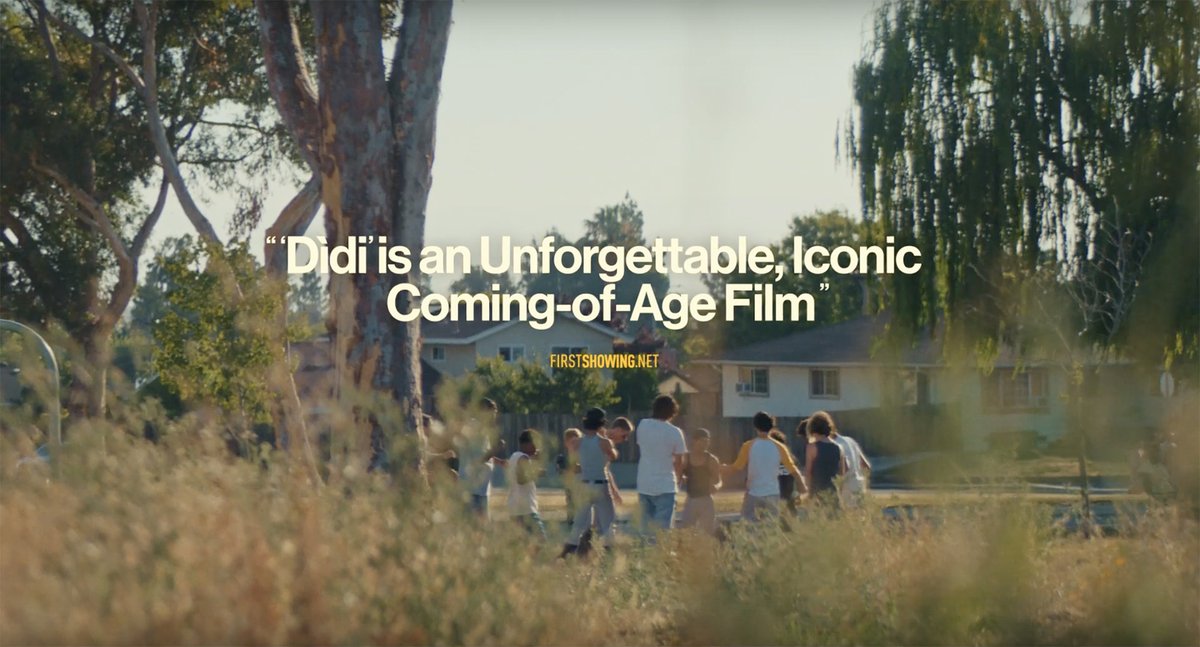 I'm quoted in this trailer! LOVE this film! One of my favorites from #Sundance2024 earlier this year. I know many others loved it too! onfs.net/3wqo20z Also marks the feature debut of Sean Wang, a talented filmmaker who's off to an amazing start in his career so far. #Didi