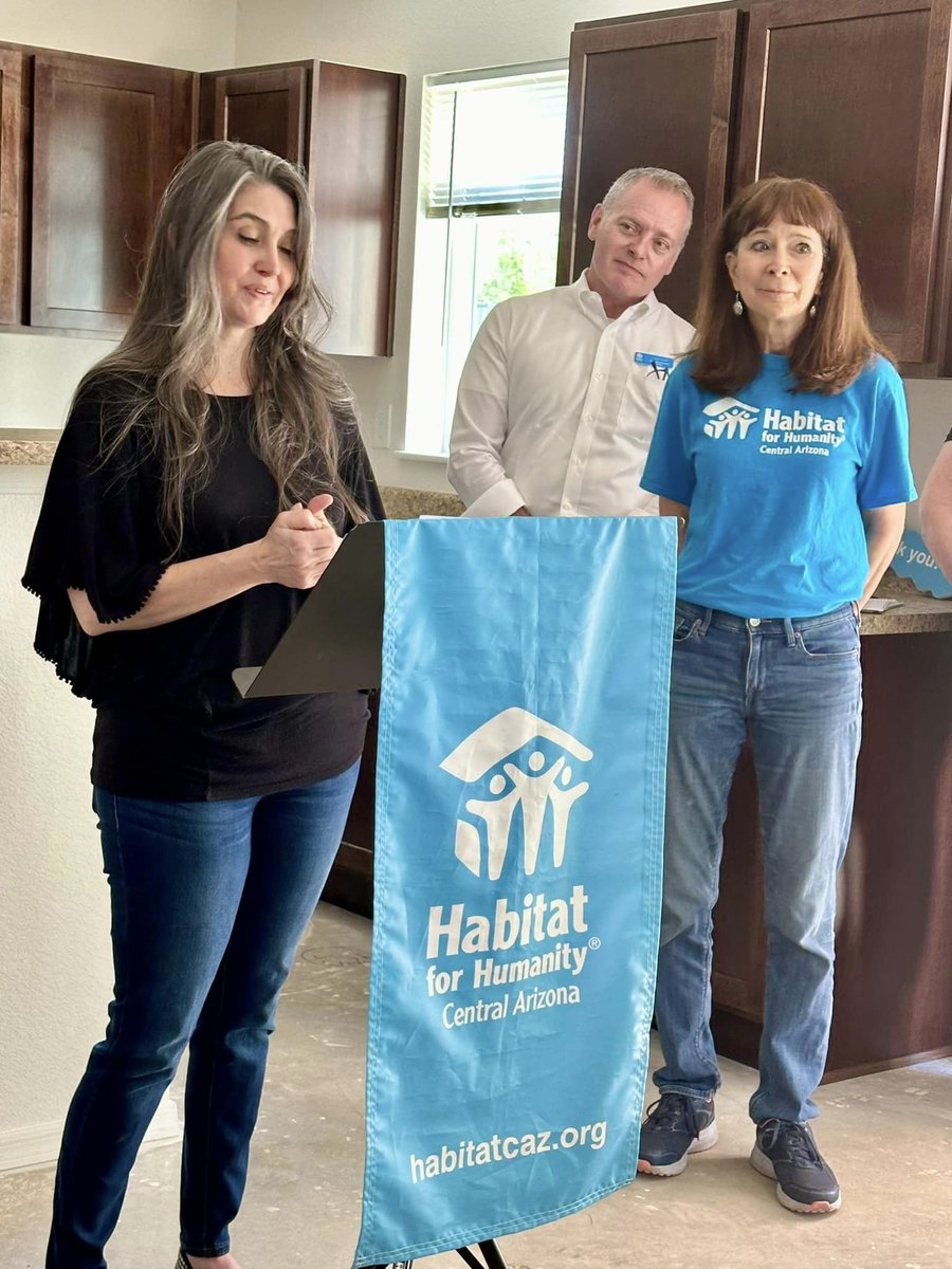 Tempe's Hometown for All Initiative is designed to increase housing opportunities for everyone. We're proud to partner with @habitatcaz in welcoming home a new family to our community. #hometownforall