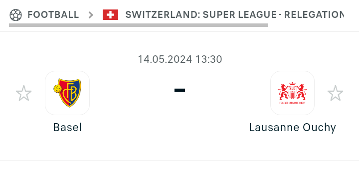 #SWITZERLAND 🇨🇭

⚽🇨🇭 BASEL / LAUSANNE (OVER 3.5) 10u 

#GamblingX #Gamblingtwitter #Soccerpicks #Soccertips