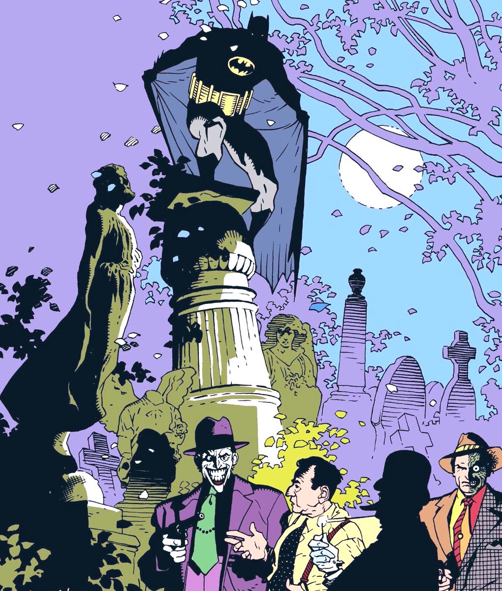 Batman and his Villains. Art by Mike Mignola #comics #dccomics #ComicArt