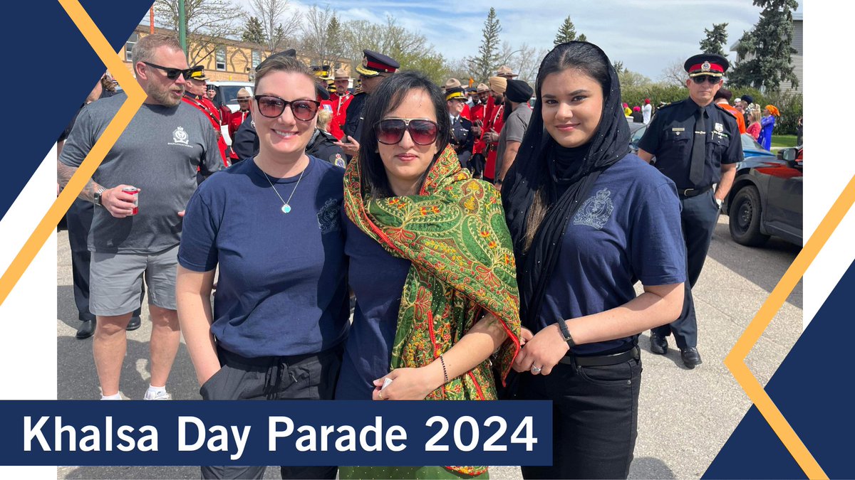 This past weekend, members of the Regina Police Service joined in on the fun for the Khalsa Day Parade! It was great to see so many community members walking in the parade, and all of those enjoying the festivities in the park.