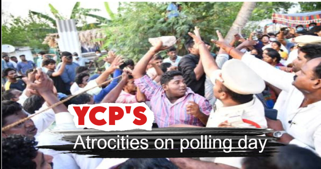 trendplusnews's tweet photo. YCP goons resorts to attacks, kidnappings on polling day
https://t.co/jaGD2w8QGM
#YCPViolence
#PollingDayAttacks
#ElectionViolence
#YCPGoons
#PollingDayChaos
#PoliticalThreats
#YCPMisconduct
#PollingDayIncidents
#PoliticalViolence
#YCPViolations
#PollingDaySecurity
@telugumopo https://t.co/bJzugbswOD