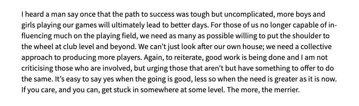 John Hayes' most recent column for @SouthernStarIRL touched on Kerry's dominance over Cork in football - and these words ring even truer now after last night's Munster minor final rout. Full column (€): southernstar.ie/premium-exclus…