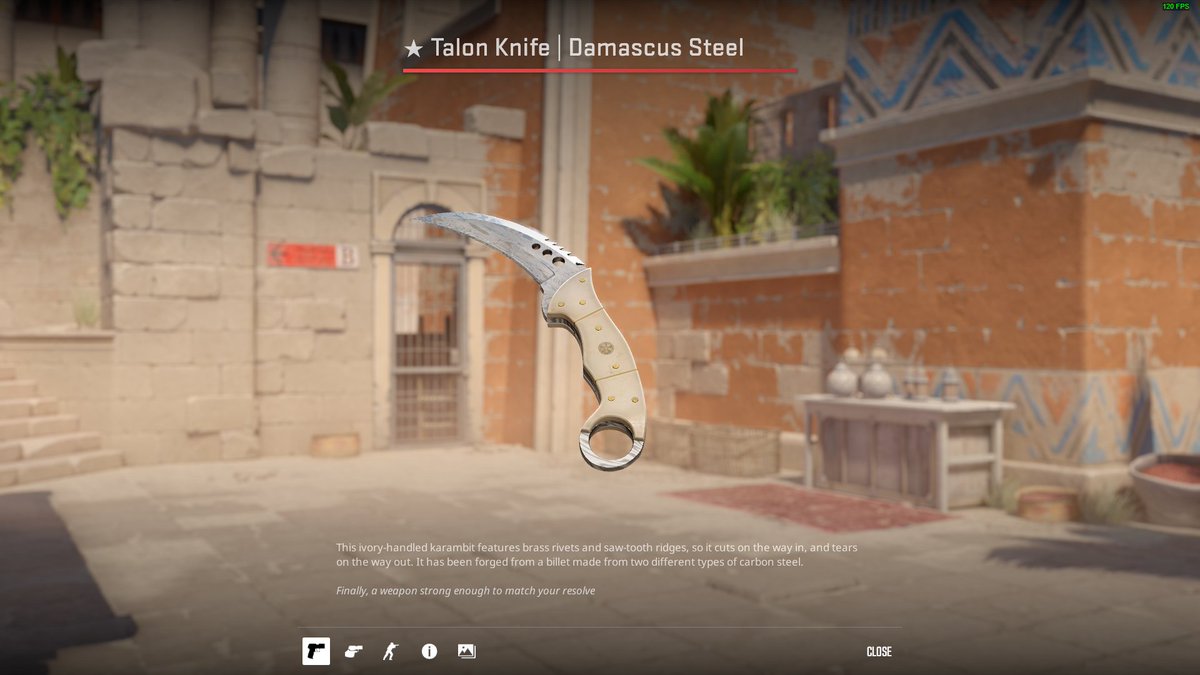 📈CS2 Giveaway

🧟‍♂️Talon Knife | Damascus Steel ($570)

🧙‍♂️Follow me
💂Like/retweet
👨‍🚒Tag some friends

👻Rolling 5/18 on stream, more entries on stream