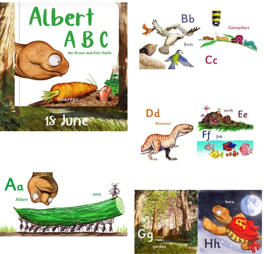 The new #ALBERTthetortoise #BoardBook ALBERT ABC is officially #published on June 18. But you can #OrderNow. Aimed at 0-3 years with bright, #colourful easy-wipe pages, it's a #journey with ALBERT and his #picturebook #friends through the #Alphabet. Alberttortoise.com
#books