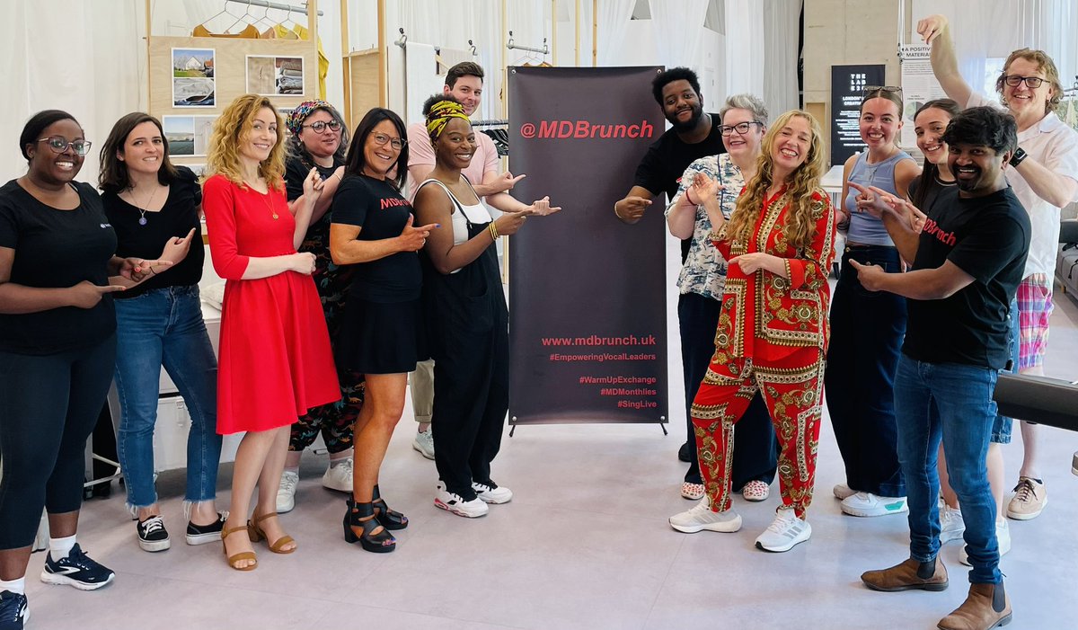 Amazing <a href="/MDbrunch/">MDBrunch</a> #Monthly workshop with the incredible @JulietRussell_ (Vocal Coach on TVs ‘The Voice’) 
So many take aways to use immediately!!! Thank you Juliet for your talent, knowledge and boundless energy. 
<a href="/thevoiceuk/">The Voice UK</a> 
#Empowering #VocalColour #TheVoice