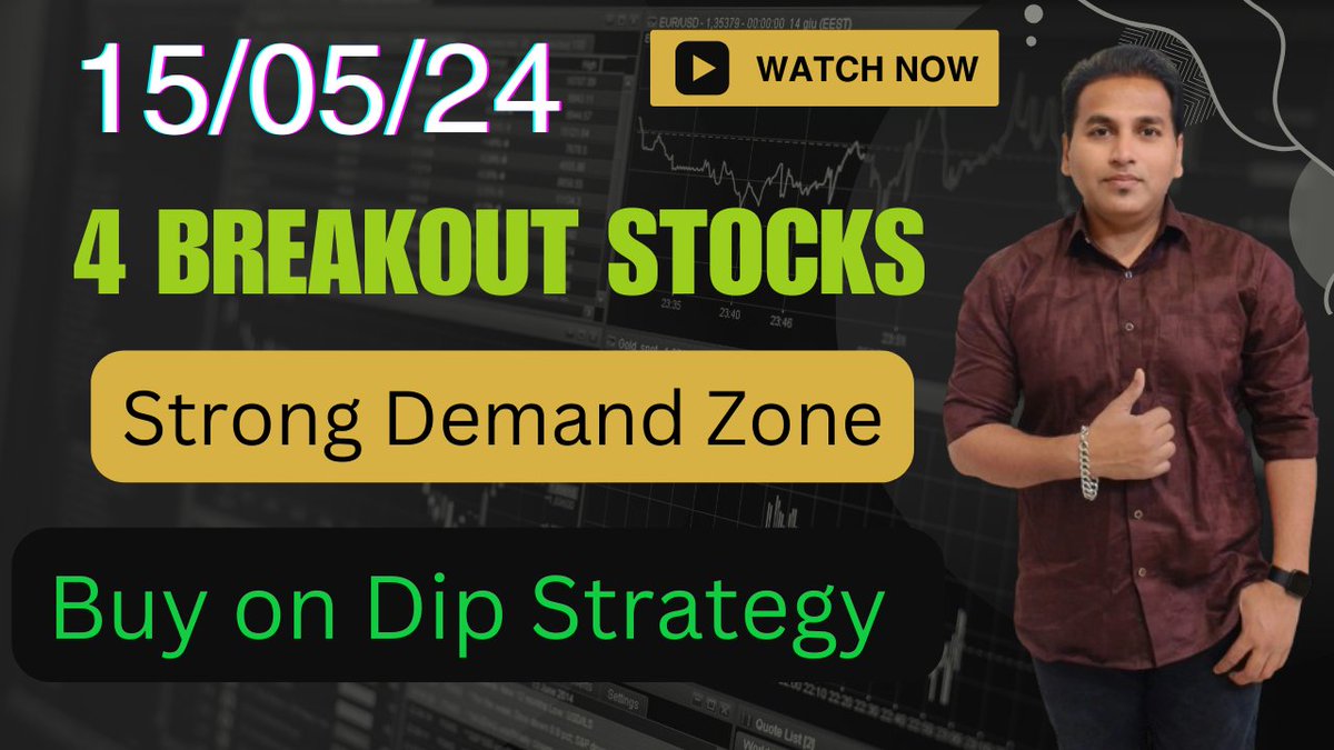 Breakout stock for tomorrow youtu.be/9UDvFmtfPDA #StocksToBuy #StocksToWatch #BreakoutStocks #StockMarket