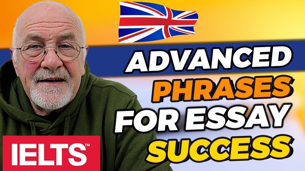 Learn to write essays like a pro with these 15 crucial phrases. Click the link to watch the full lesson on my YouTube channel ➡️ bit.ly/406K3vL #LearnEnglish #ingles #inglesonline #IELTS #vocabulary @englishvskype