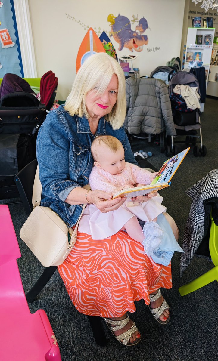 InverclydeLibs's tweet image. This Week is Bookbug Week. We had a fantastic Bookbug at Greenock Central Library this morning.  Lots of grown ups and children stayed and played after the session. #BookbugWeek