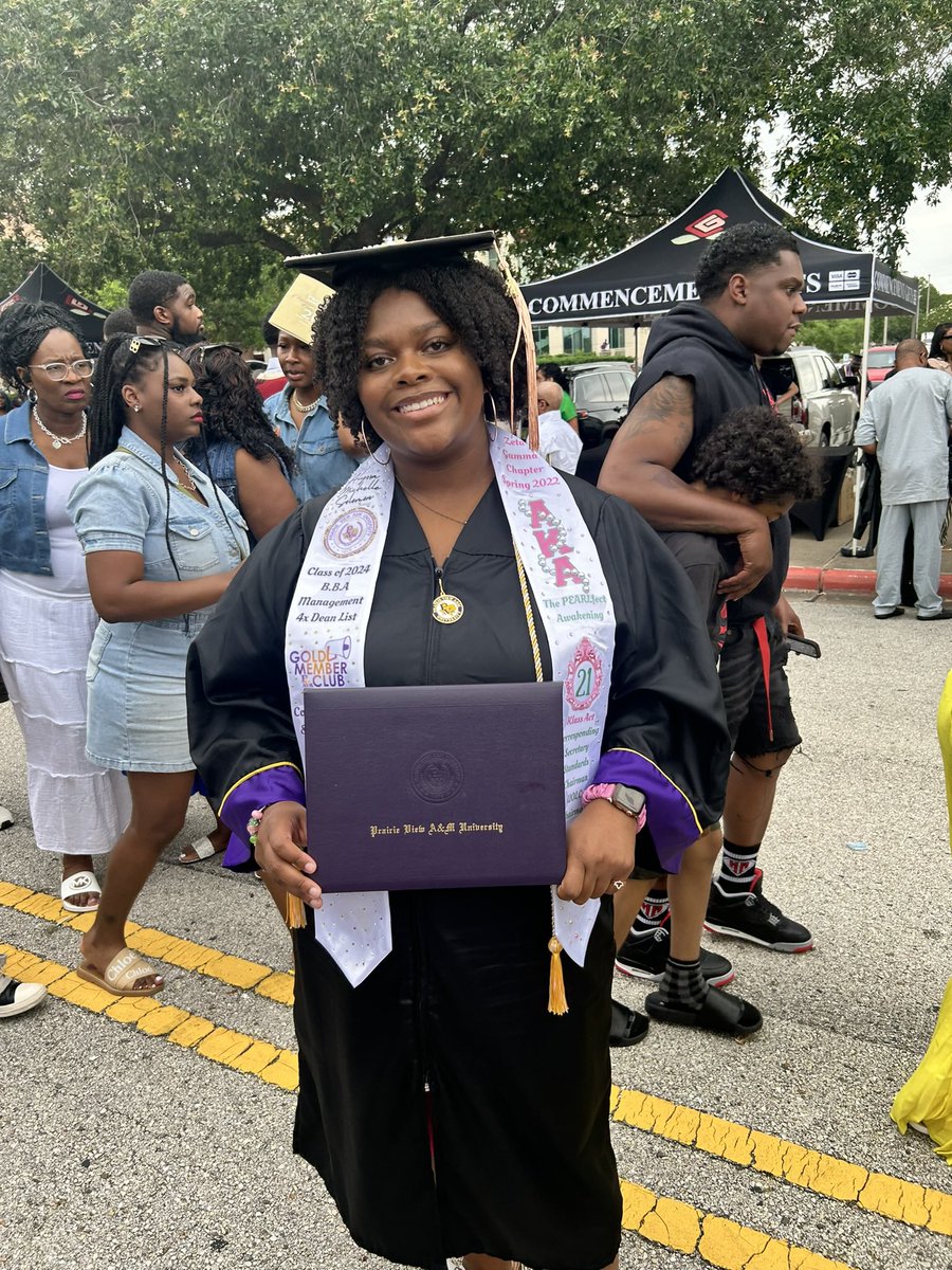 Now I’m a college graduate