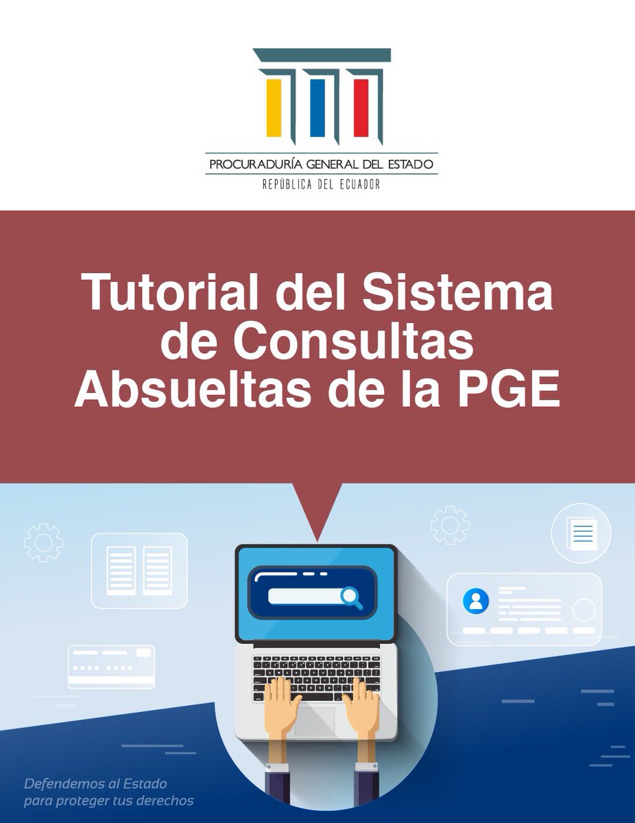 #Tutoriales 🎥 PGE 🇪🇨| El Sistema de Consultas Absueltas es una plataforma digital que contiene todos los pronunciamientos de la Procuraduría General del Estado. ✅ Conozca su funcionamiento en este tutorial ➡️ bit.ly/4bznQuE