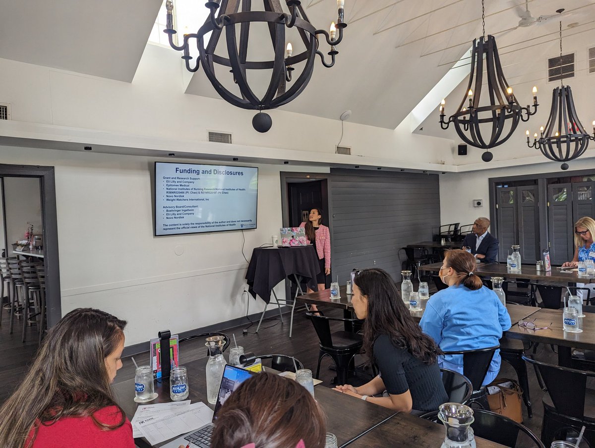 Amazing educational session from <a href="/ArianaMChao/">Ariana M. Chao, PhD, CRNP</a> 🎉👍 at the PCNA CE event Maryland chapter <a href="/HeartNurses/">Preventive Cardiovascular Nurses Association</a> <a href="/bnukoirala/">Binu Koirala, PhD, MGS, RN, FAAN, FPCNA</a> <a href="/ArumLim314/">Arum Lim</a>