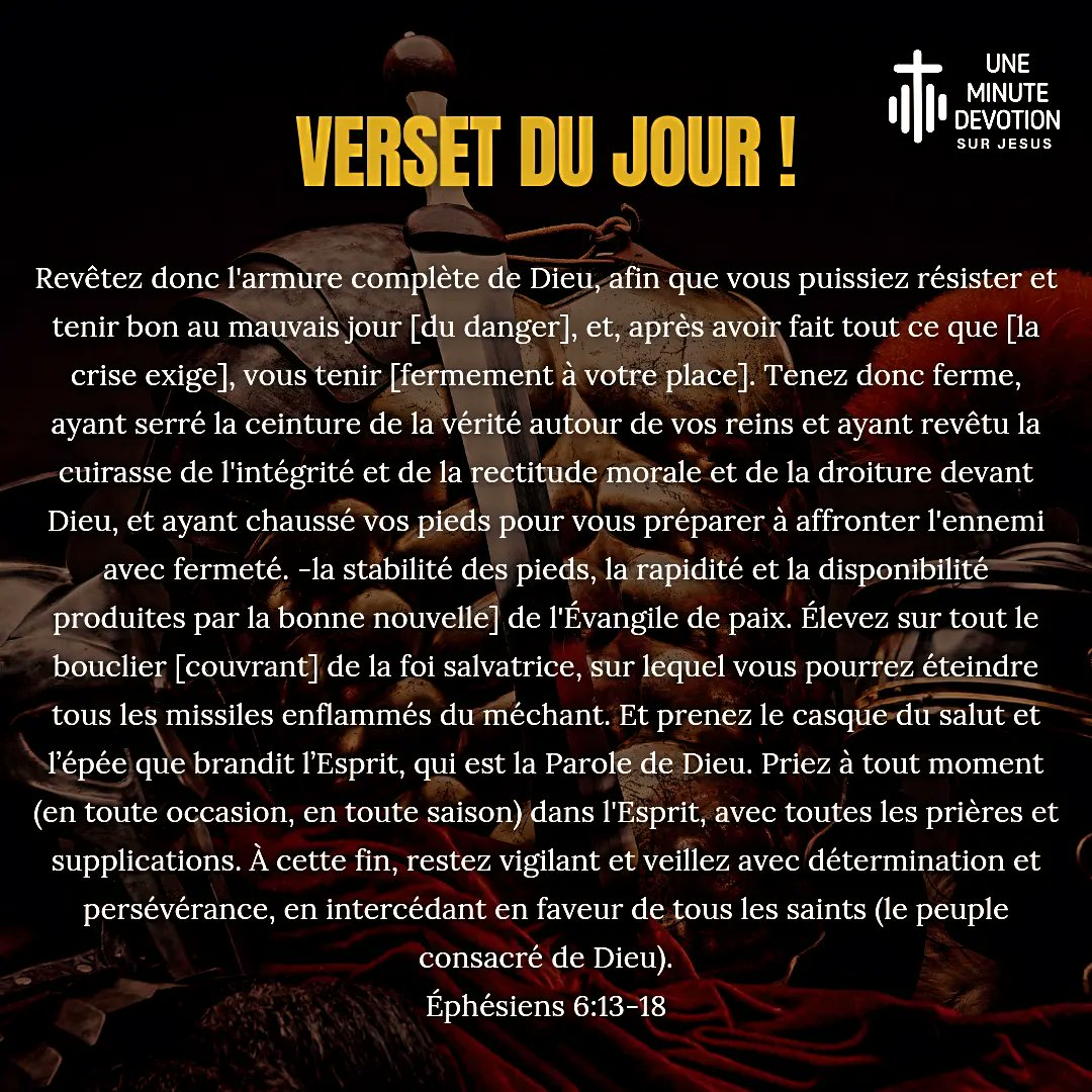 Verse of The Day! 

#VerseOfTheDay
#VersetDuJour 
#UneMinutedeDévotionSurJésus 
#AMinuteJesusDevotional